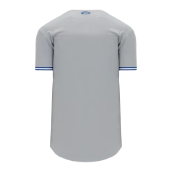 Athletic (AK) Knit Athletic Knit (AK) BA5500Y-TOR572 Toronto Grey Youth Full Button Baseball Jersey Hockey