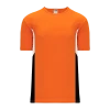 Athletic (AK) Knit Hockey Athletic Knit (AK) S563 Orange/White/Black Soccer Jersey