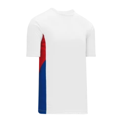 Athletic (AK) Knit Athletic Knit (AK) V563-335 White/Red/Royal Blue Volleyball Jersey