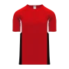 Athletic (AK) Knit Athletic Knit (AK) S563 Red/White/Black Soccer Jersey Hockey