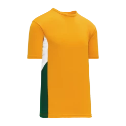 Athletic (AK) Knit Athletic Knit (AK) V563-428 Gold/White/Dark Green Volleyball Jersey