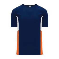 Athletic (AK) Knit Hockey Athletic Knit (AK) V563-465 Navy/White/Orange Volleyball Jersey