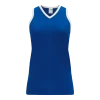 Athletic (AK) Knit Athletic Knit (AK) V583L-206 Royal Blue/White Ladies Volleyball Jersey Hockey