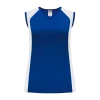 Athletic (AK) Knit Athletic Knit (AK) BA601L-206 Ladies Royal Blue/White Softball Jersey