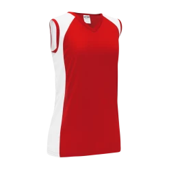 Athletic (AK) Knit Athletic Knit (AK) BA601L-208 Ladies Red/White Softball Jersey Hockey