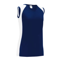 Athletic (AK) Knit Athletic Knit (AK) V601L-216 Ladies Navy/White Volleyball Jersey