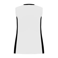 Athletic (AK) Knit Hockey Athletic Knit (AK) V601L-222 Ladies White/Black Volleyball Jersey
