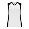 Athletic (AK) Knit Hockey Athletic Knit (AK) LF601L-222 Ladies White/Black Field Lacrosse Jersey