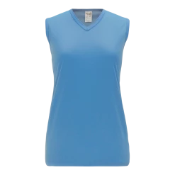 Athletic (AK) Knit Athletic Knit (AK) LF635L-018 Ladies Sky Blue Field Lacrosse Jersey Hockey
