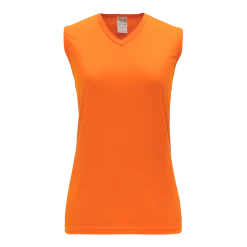 Athletic (AK) Knit Athletic Knit (AK) LF635L-064 Ladies Orange Field Lacrosse Jersey Hockey