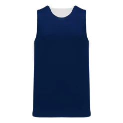Athletic (AK) Knit Athletic Knit (AK) BR1105A-216 Adult Navy/White Reversible League Basketball Jersey