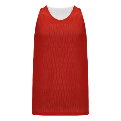 Athletic (AK) Knit Athletic Knit (AK) BR1302Y-208 Youth Red/White Reversible League Basketball Jersey Hockey