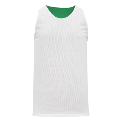 Athletic (AK) Knit Athletic Knit (AK) BR1302Y-210 Youth Kelly Green/White Reversible League Basketball Jersey Hockey