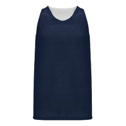 Athletic (AK) Knit Athletic Knit (AK) BR1302Y-216 Youth Navy/White Reversible League Basketball Jersey Hockey