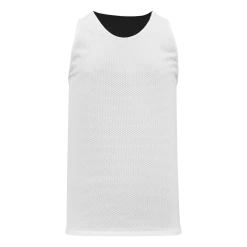Athletic (AK) Knit Athletic Knit (AK) BR1302Y-221 Youth Black/White Reversible League Basketball Jersey