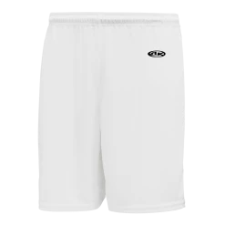 Athletic (AK) Knit Athletic Knit (AK) BS1300M-000 Mens White Basketball Shorts