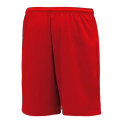 Athletic (AK) Knit Athletic Knit (AK) SS1300L-005 Ladies Red Soccer Shorts