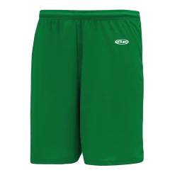 Athletic (AK) Knit Athletic Knit (AK) BS1300M-007 Mens Kelly Green Basketball Shorts