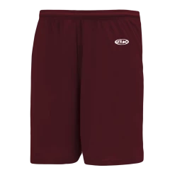 Athletic (AK) Knit Athletic Knit (AK) LS1300M-009 Mens Maroon Lacrosse Shorts