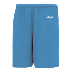Athletic (AK) Knit Athletic Knit (AK) SS1300M-018 Mens Sky Blue Soccer Shorts