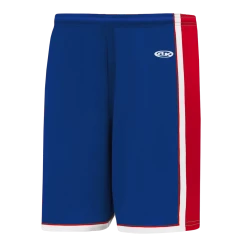 Athletic (AK) Knit Athletic Knit (AK) BS1735Y-333 Youth Royal Blue/Red/White Pro Basketball Shorts