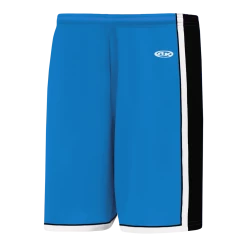 Athletic (AK) Knit Athletic Knit (AK) BS1735Y-444 Youth Pro Blue/Black/White Pro Basketball Shorts