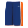 Athletic (AK) Knit Athletic Knit (AK) BS1735Y-482 Youth Royal Blue/Orange/White Pro Basketball Shorts