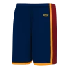 Athletic (AK) Knit Athletic Knit (AK) BS1735Y-544 Youth Navy/AV Red/Gold Pro Basketball Shorts