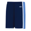 Athletic (AK) Knit Athletic Knit (AK) BS1735Y-761 Youth Navy/Sky Blue/White Pro Basketball Shorts