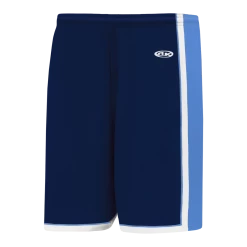Athletic (AK) Knit Athletic Knit (AK) BS1735Y-761 Youth Navy/Sky Blue/White Pro Basketball Shorts