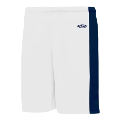 Athletic (AK) Knit Athletic Knit (AK) VS9145Y-217 Youth White/Navy Pro Volleyball Shorts