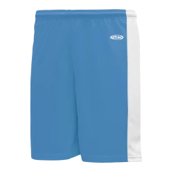 Athletic (AK) Knit Athletic Knit (AK) SS9145M-227 Mens Sky Blue/White Pro Soccer Shorts