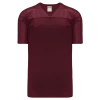 Athletic (AK) Knit Athletic Knit (AK) F810-009 Maroon Pro Football Jersey