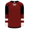 Athletic (AK) Knit Athletic Knit (AK) H550BA-ARI888B Adult 2017 Arizona Coyotes AV Red Hockey Jersey