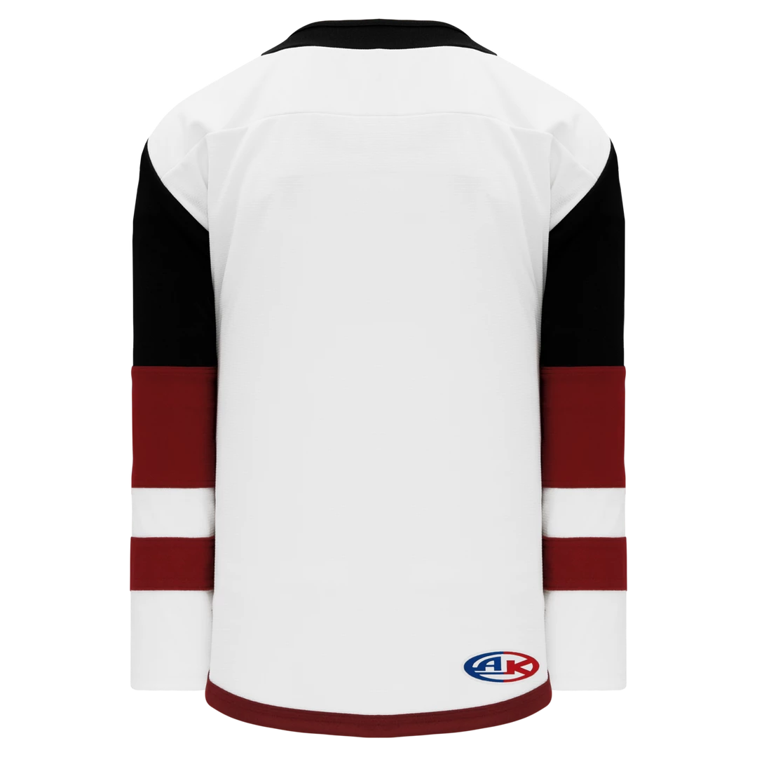 Athletic (AK) Knit Athletic Knit (AK) H550BY-ARI889B Youth 2017 Arizona Coyotes White Hockey Jersey 4 Athletic (AK) Knit Athletic Knit (AK) H550BY-ARI889B Youth 2017 Arizona Coyotes White Hockey Jersey