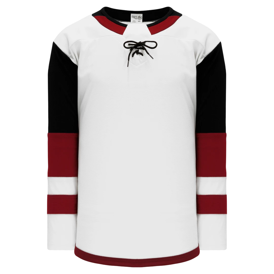 Athletic (AK) Knit Athletic Knit (AK) H550BY-ARI889B Youth 2017 Arizona Coyotes White Hockey Jersey 3 Athletic (AK) Knit Athletic Knit (AK) H550BY-ARI889B Youth 2017 Arizona Coyotes White Hockey Jersey