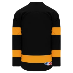 Athletic (AK) Knit Athletic Knit (AK) H550BA-BOS293B Adult Boston Bruins Winter Classic Black Hockey Jersey