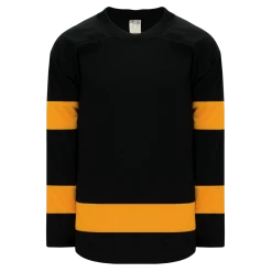 Athletic (AK) Knit Athletic Knit (AK) H550BA-BOS293B Adult Boston Bruins Winter Classic Black Hockey Jersey