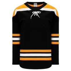 Athletic (AK) Knit Athletic Knit (AK) H550BY-BOS396B Youth 2017 Boston Bruins Black Hockey Jersey