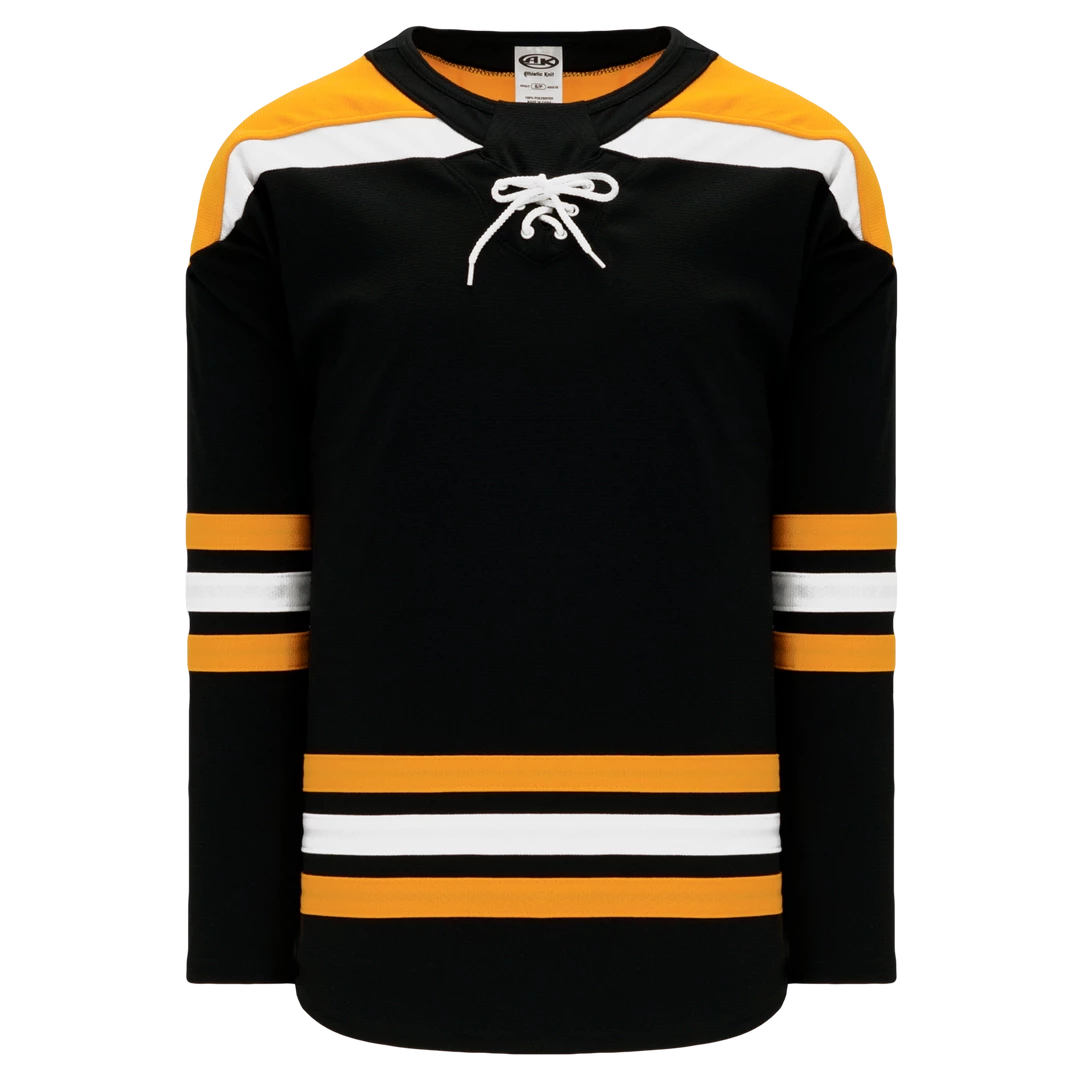 Athletic (AK) Knit Athletic Knit (AK) H550BY-BOS396B Youth 2017 Boston Bruins Black Hockey Jersey 3 Athletic (AK) Knit Athletic Knit (AK) H550BY-BOS396B Youth 2017 Boston Bruins Black Hockey Jersey
