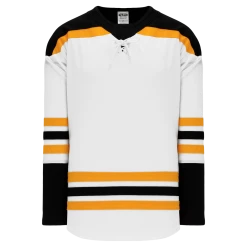 Athletic (AK) Knit Athletic Knit (AK) H550BA-BOS397B Adult 2017 Boston Bruins White Hockey Jersey