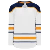 Athletic (AK) Knit Athletic Knit (AK) H550BY-BUF693B Youth 2017 Buffalo Sabres White Hockey Jersey