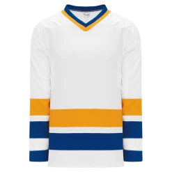 Athletic (AK) Knit Athletic Knit (AK) H550BA-CHA386B Adult Chiefs White Hockey Jersey