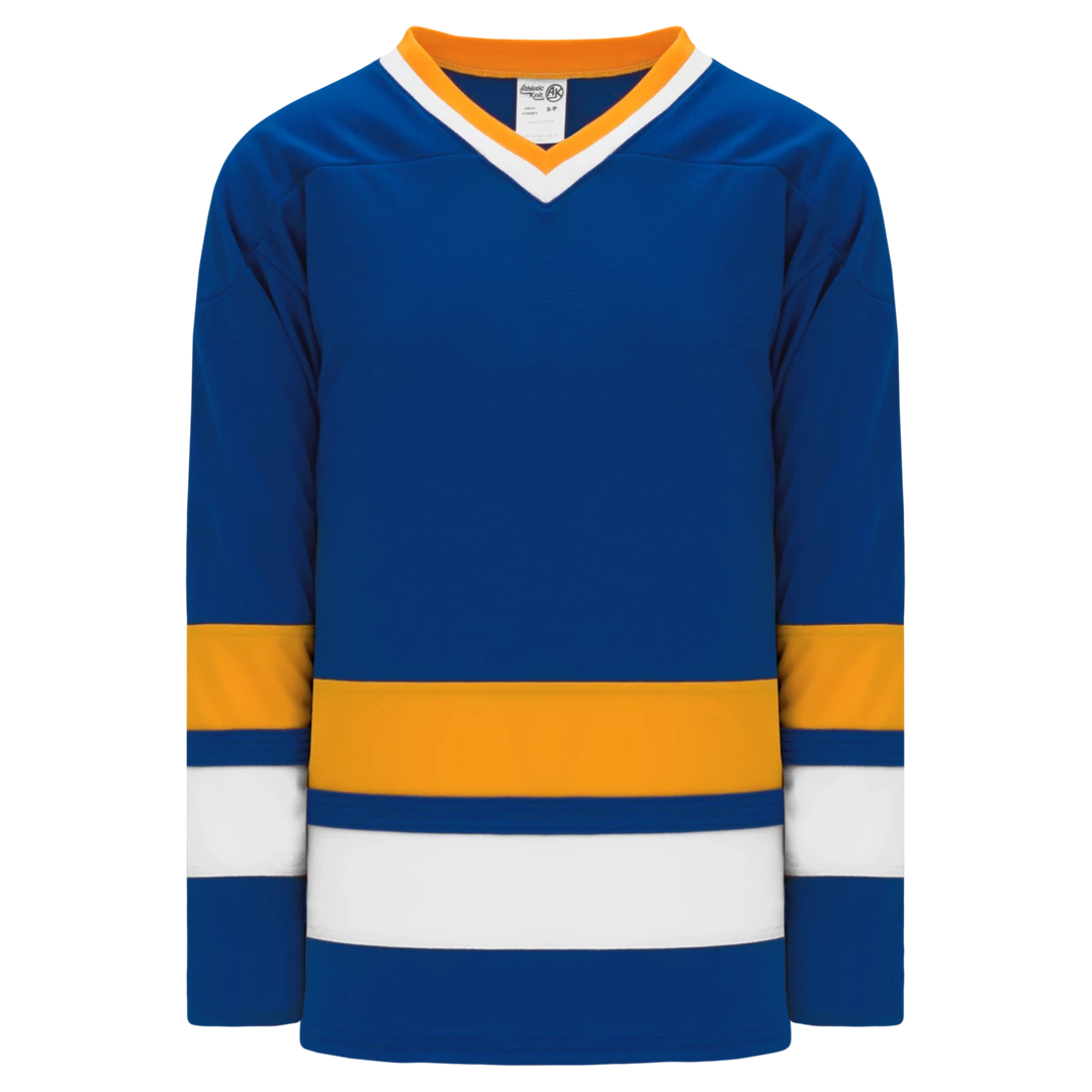 Athletic (AK) Knit Athletic Knit (AK) H550BY-CHA387B Youth Chiefs Royal Blue Hockey Jersey 3 Athletic (AK) Knit Athletic Knit (AK) H550BY-CHA387B Youth Chiefs Royal Blue Hockey Jersey