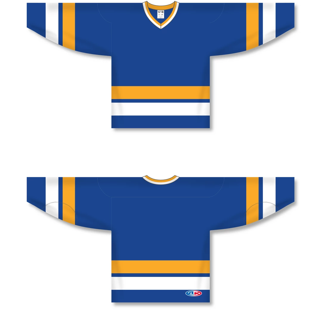 Athletic (AK) Knit Athletic Knit (AK) H550BY-CHA387B Youth Chiefs Royal Blue Hockey Jersey 6 Athletic (AK) Knit Athletic Knit (AK) H550BY-CHA387B Youth Chiefs Royal Blue Hockey Jersey