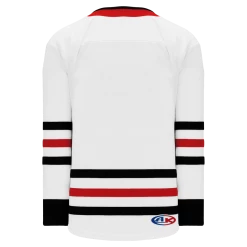 Athletic (AK) Knit Athletic Knit (AK) H550BA-CHI495B Adult 2017 Chicago Blackhawks White Hockey Jersey