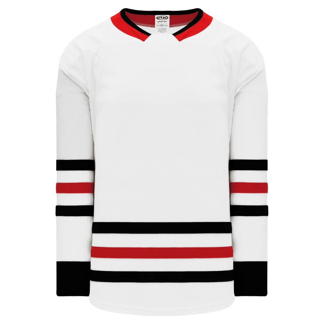 Athletic (AK) Knit Athletic Knit (AK) H550BA-CHI495B Adult 2017 Chicago Blackhawks White Hockey Jersey 3 Athletic (AK) Knit Athletic Knit (AK) H550BA-CHI495B Adult 2017 Chicago Blackhawks White Hockey Jersey