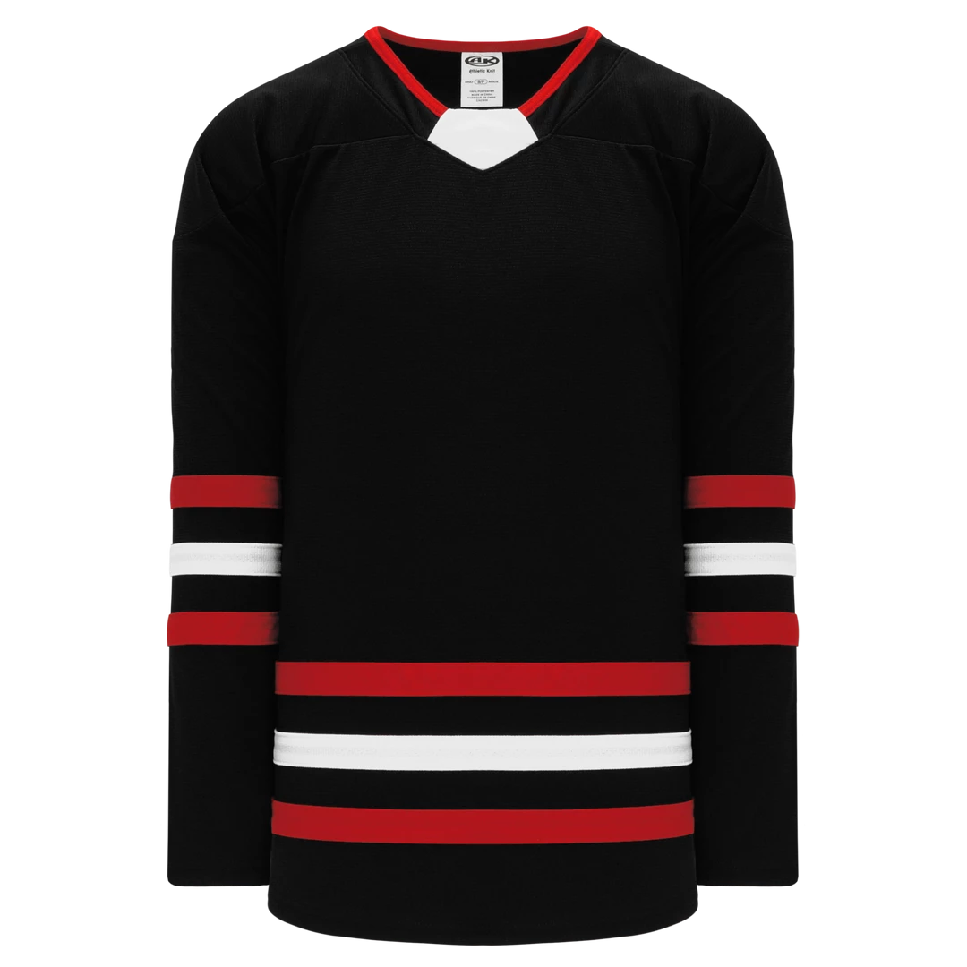 Athletic (AK) Knit Athletic Knit (AK) H550BY-CHI670B New Youth Chicago Blackhawks Third Black Hockey Jersey 3 Athletic (AK) Knit Athletic Knit (AK) H550BY-CHI670B New Youth Chicago Blackhawks Third Black Hockey Jersey