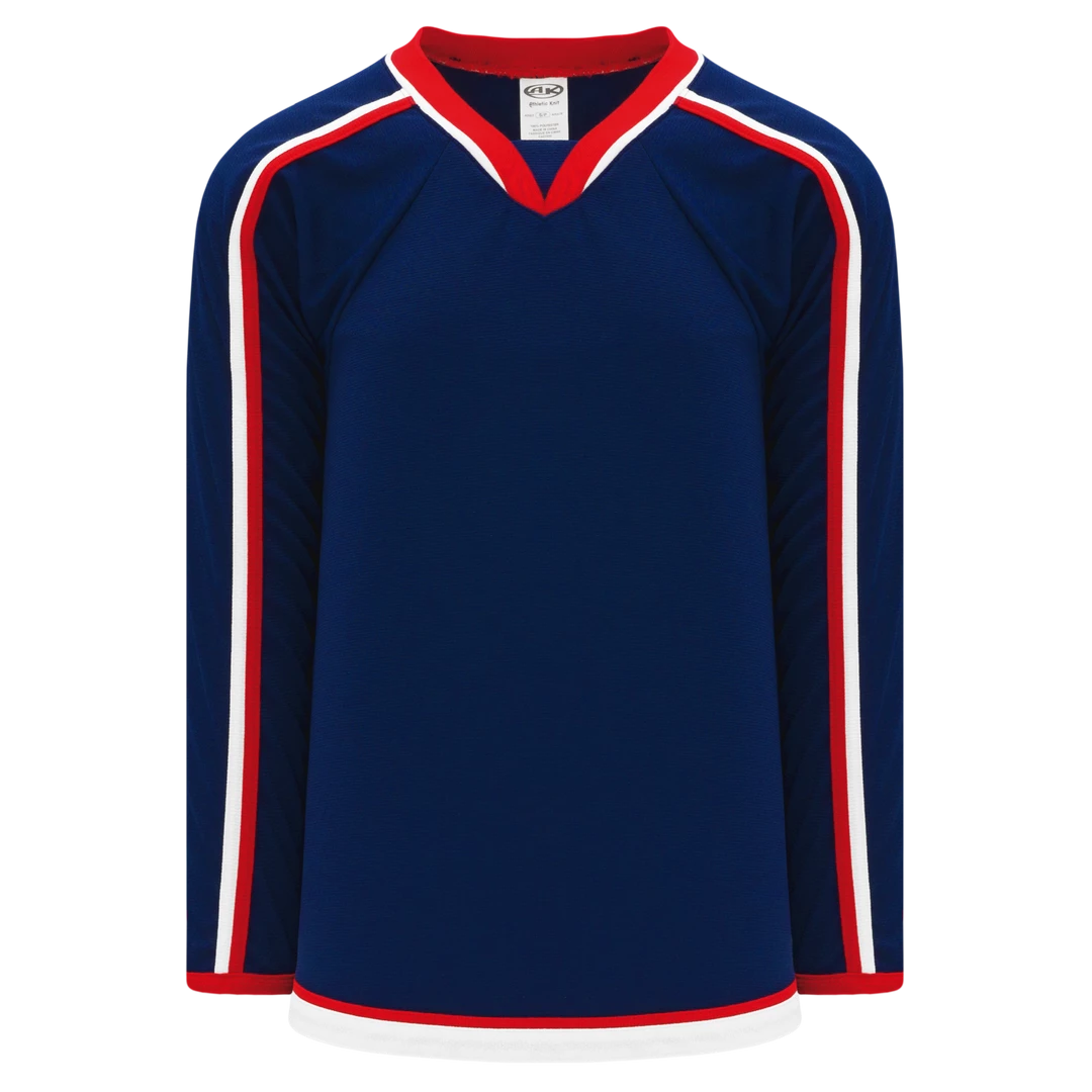 Athletic (AK) Knit Athletic Knit (AK) H550BA-CLM890B Adult 2010 Columbus Blue Jackets Navy Hockey Jersey 3 Athletic (AK) Knit Athletic Knit (AK) H550BA-CLM890B Adult 2010 Columbus Blue Jackets Navy Hockey Jersey