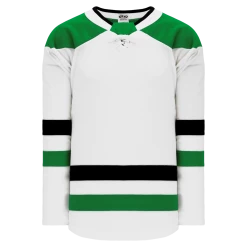 Athletic (AK) Knit Athletic Knit (AK) H550BA-DAL824B Adult 2017 Dallas Stars White Hockey Jersey